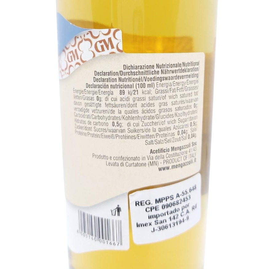 VINAGRE DE VINO BLANCO MENGAZZOLI