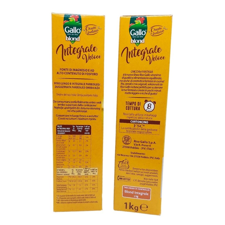 ARROZ INTEGRAL LARGO