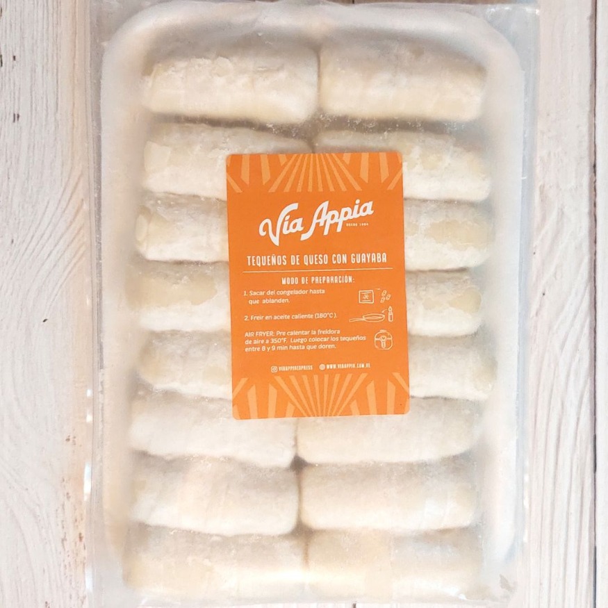 TEQUEÑOS DE GUAYABA CON QUESO (16 unidades)