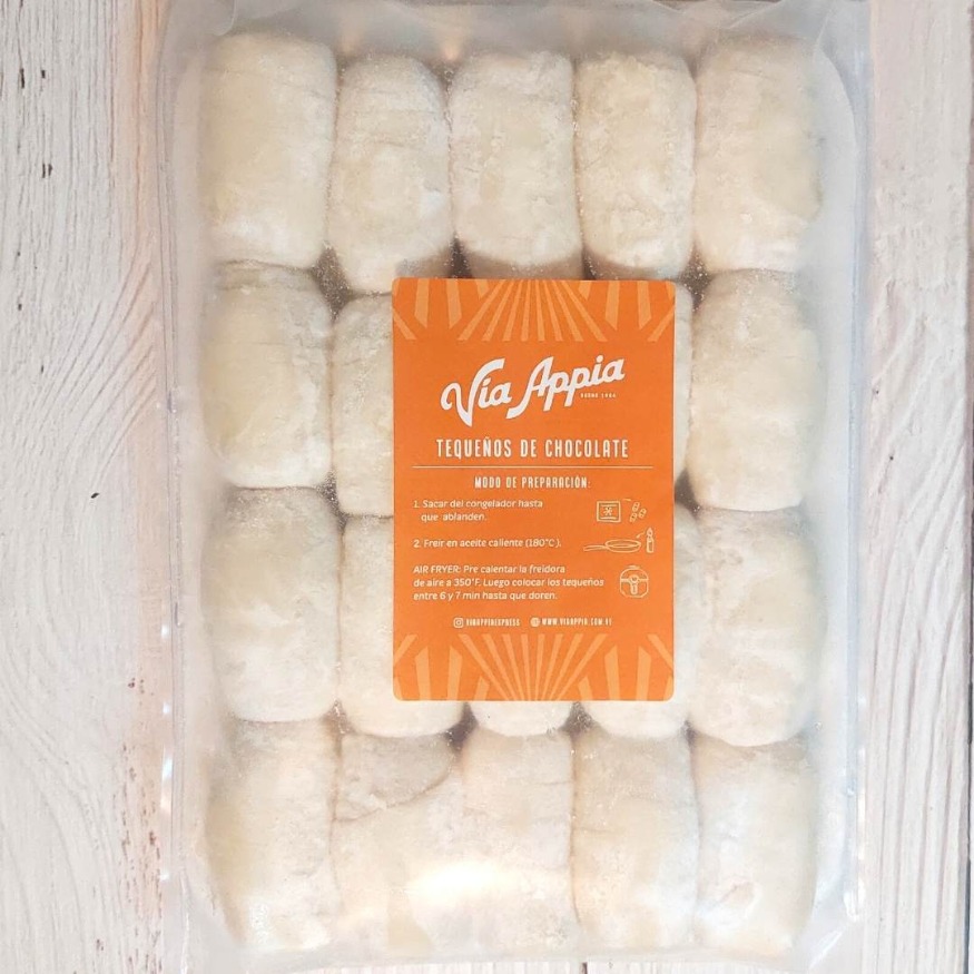 TEQUEÑOS DE CHOCOLATE (20 unidades)