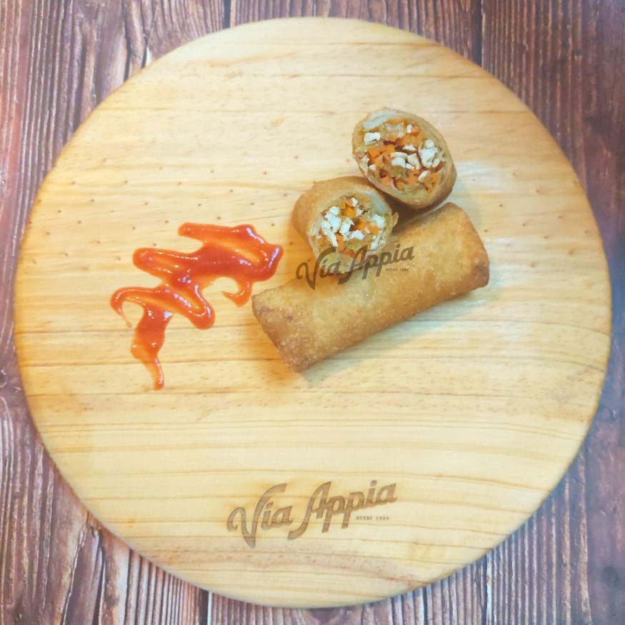LUMPIAS DE POLLO Y VEGETALES