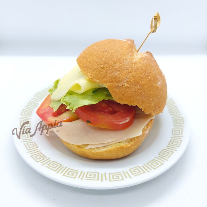 SÁNDWICH MIGNON DE PECHUGA DE PAVO Y QUESO GOUDA