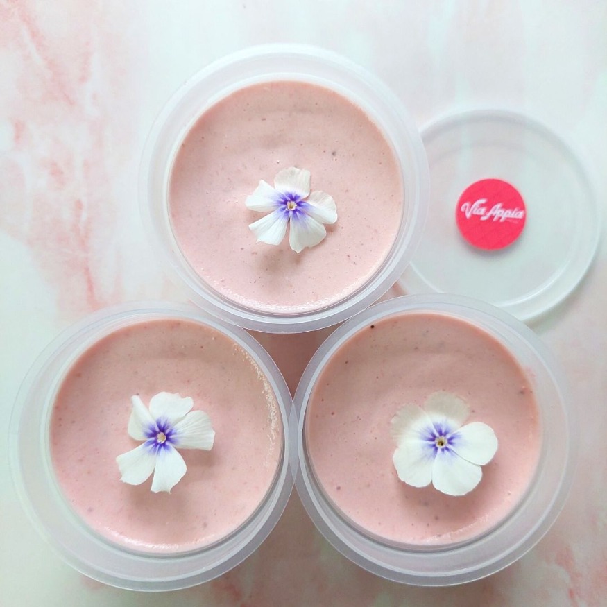 MOUSSE DE FRESA INDIVIDUAL