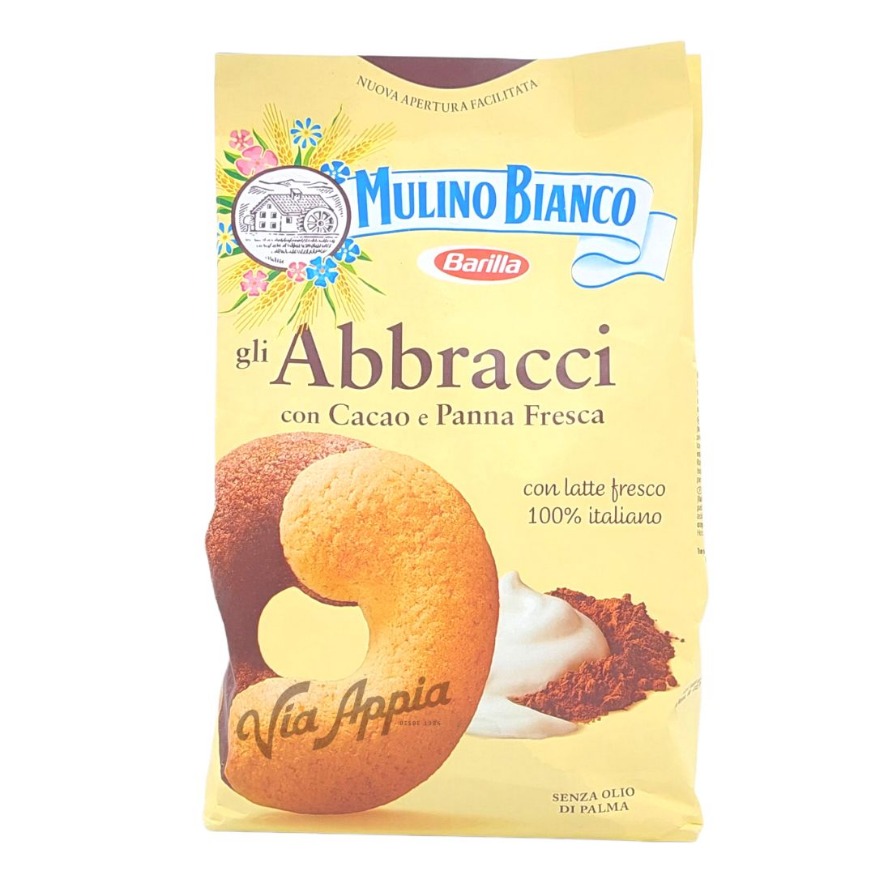 ABBRACCI GALLETAS DULCES CON CACAO Y NATA