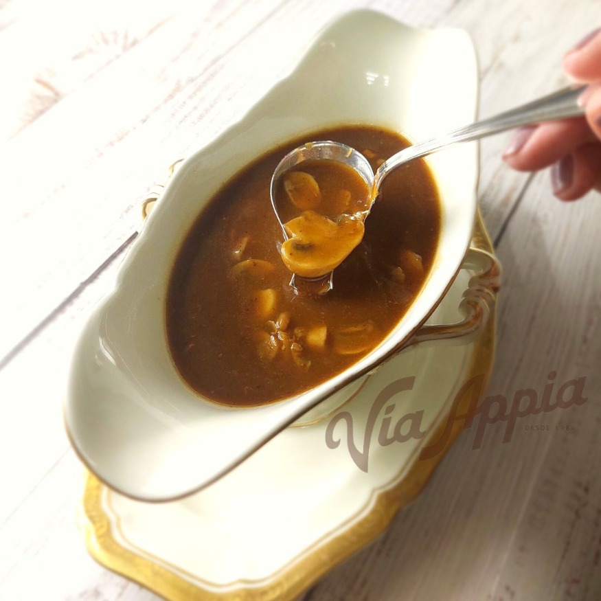 SALSA DE CHAMPIÑONES