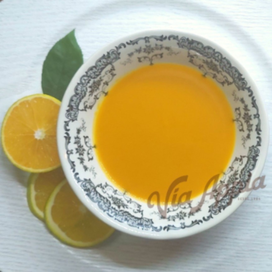 CREMA DE AUYAMA CON NARANJA 1 RACIÓN