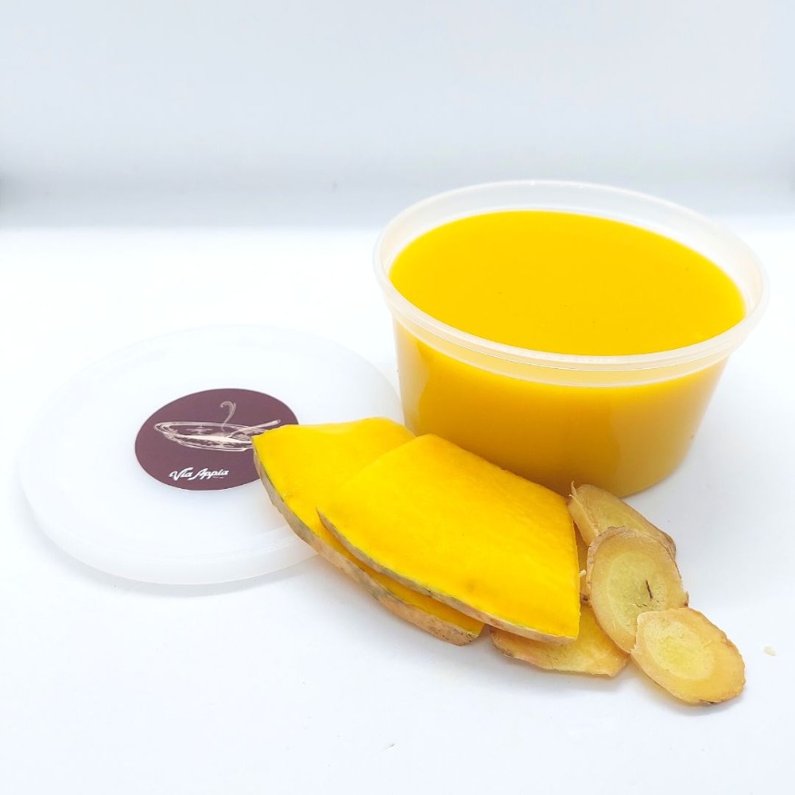 CREMA DE AUYAMA CON GINGER 1 RACIÓN