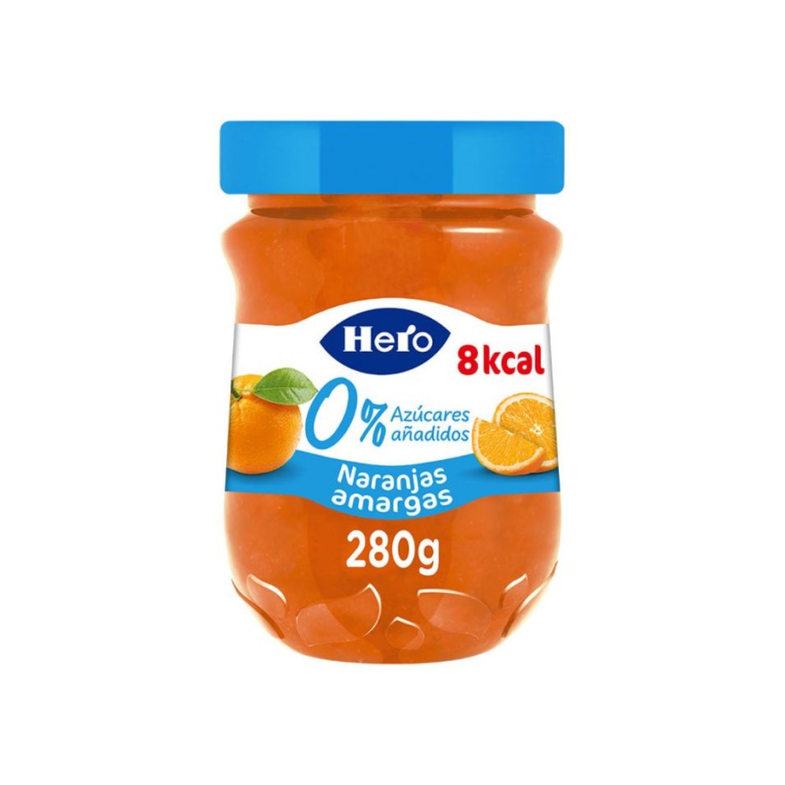 MERMELADA HERO 0% AZÚCAR DE NARANJAS AMARGAS