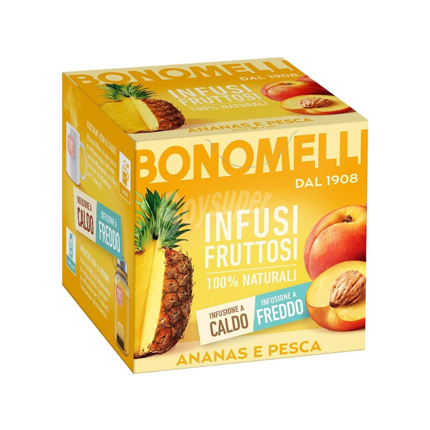 BONOMELLI INFUSIÓN DE PIÑA Y DURAZNO