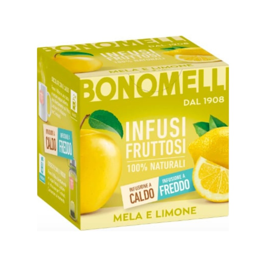 BONOMELLI INFUSIÓN DE MANZANA Y LIMÓN