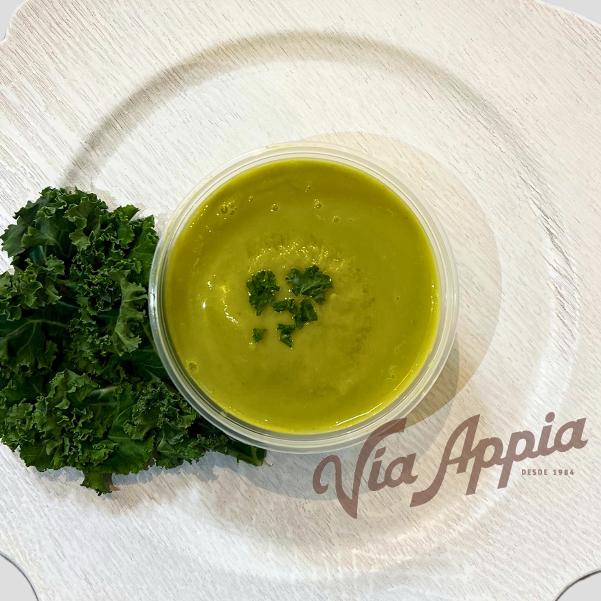 CREMA DE LECHUGA CON KALE 2 RACIONES