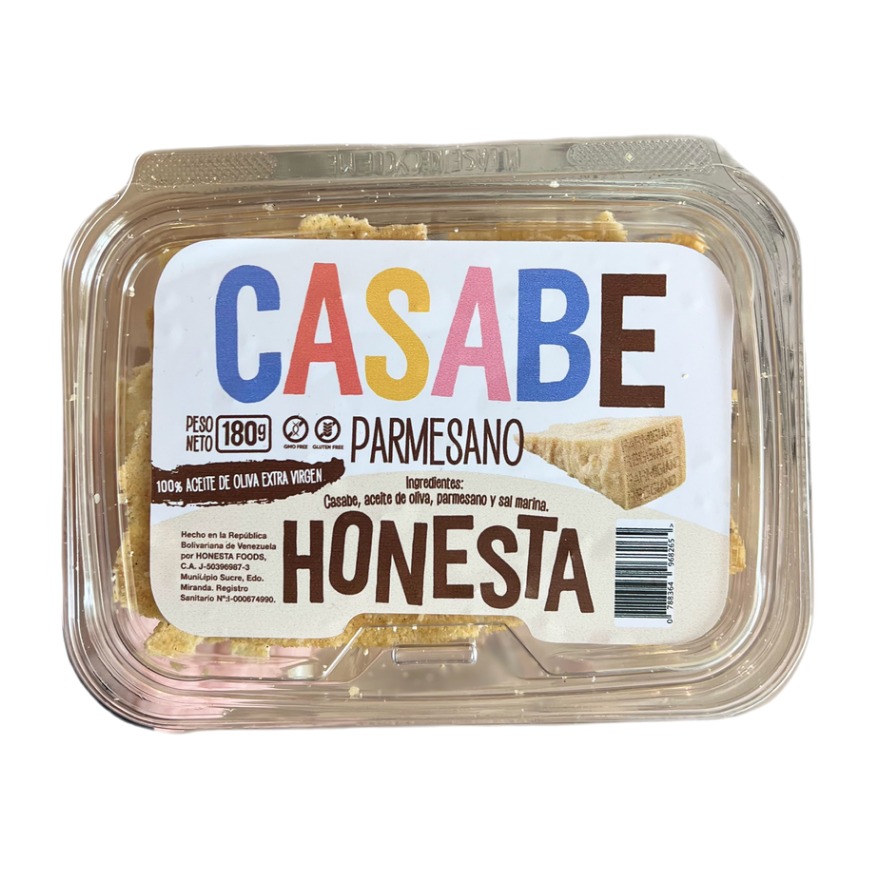 CASABE HONESTA CON PARMESANO
