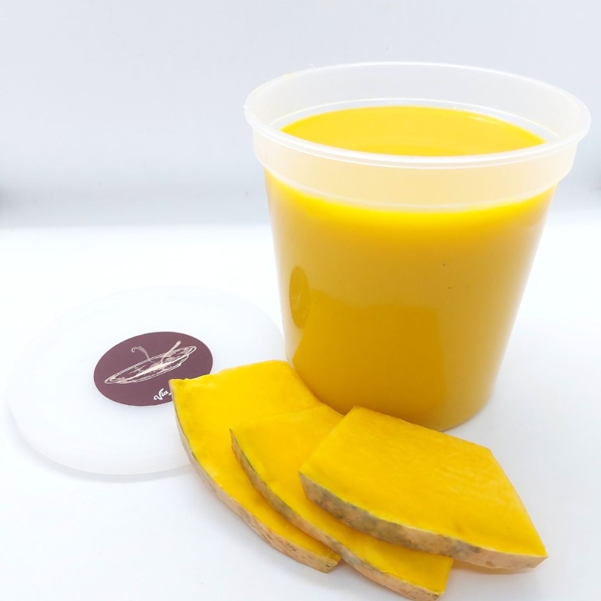 CREMA DE AUYAMA CON CARDAMOMO 2 RACIONES