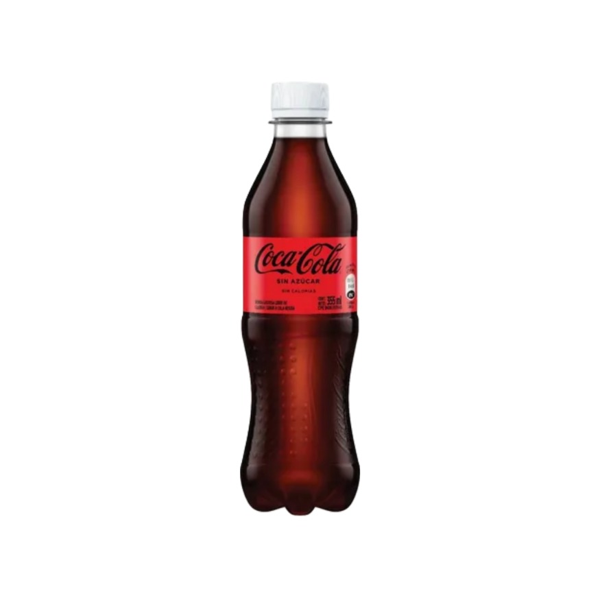 REFRESCO COCA COLA SIN AZÚCAR BOTELLA 355 ML