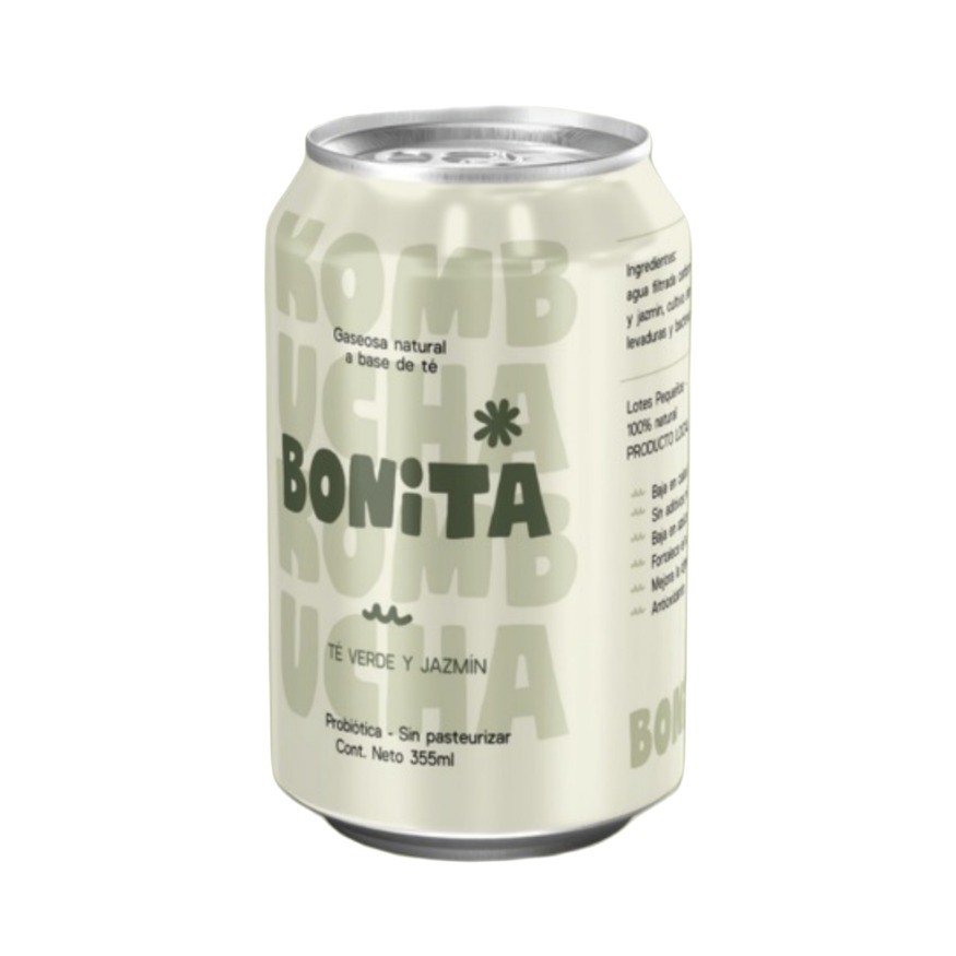 KOMBUCHA BONITA TÉ VERDE Y JAZMÍN
