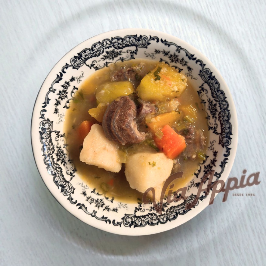 SOPA DE RES CON VERDURAS 1 RACIÓN