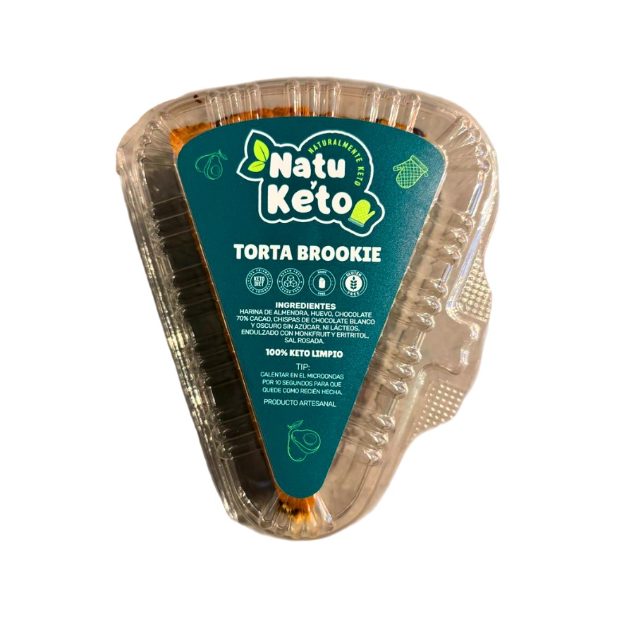 TORTA BROOKIE NATU Y KETO