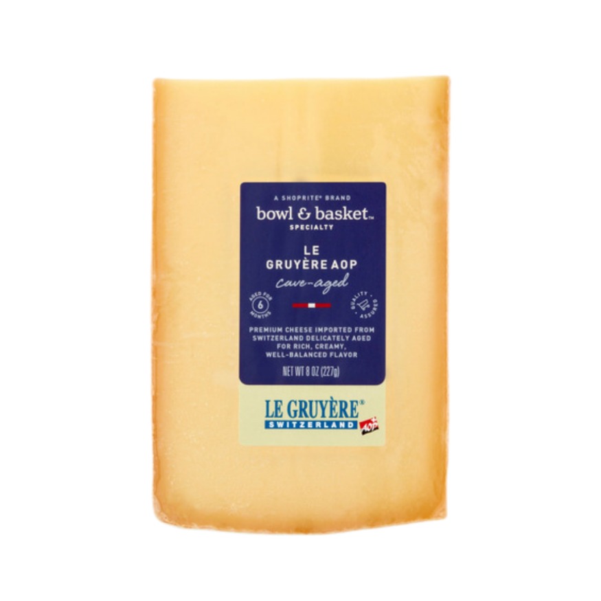 QUESO LE GRUYERE BOWL AND BASKET