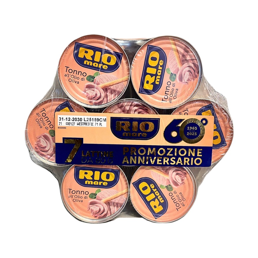 ATÚN EN ACEITE DE OLIVA RIO MARE SEVEN PACK